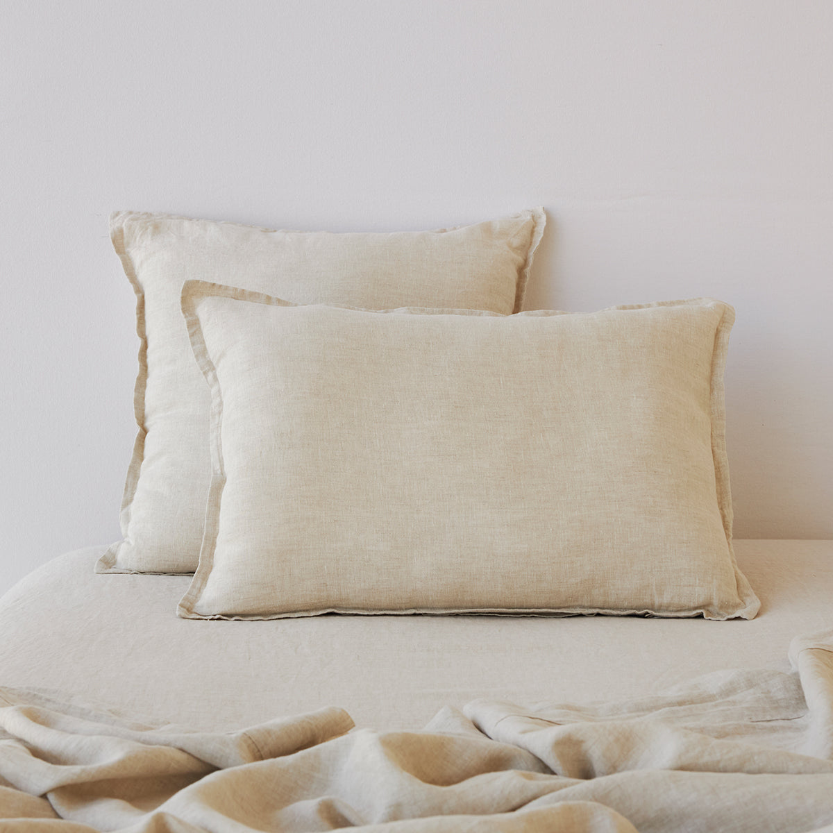 Pure Linen Cushion Cover - Natural  CLEARANCE