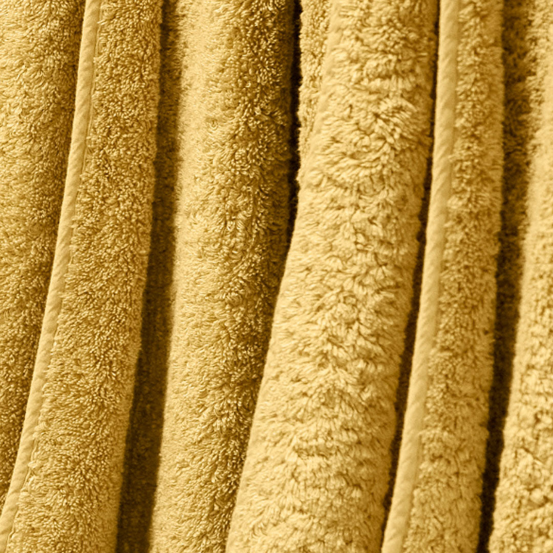 Super Pile Cotton Towel - Gold
