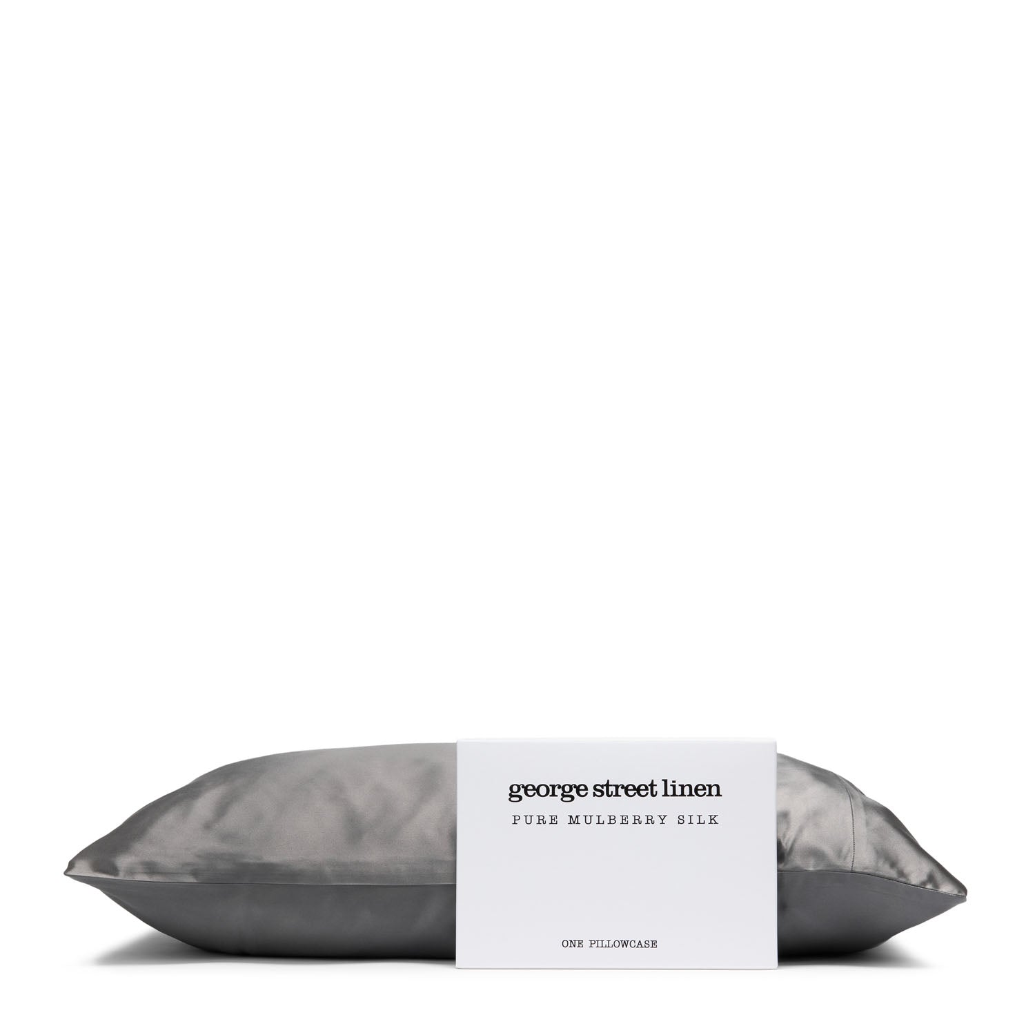 Mulberry Silk Pillowcase Each - Steel