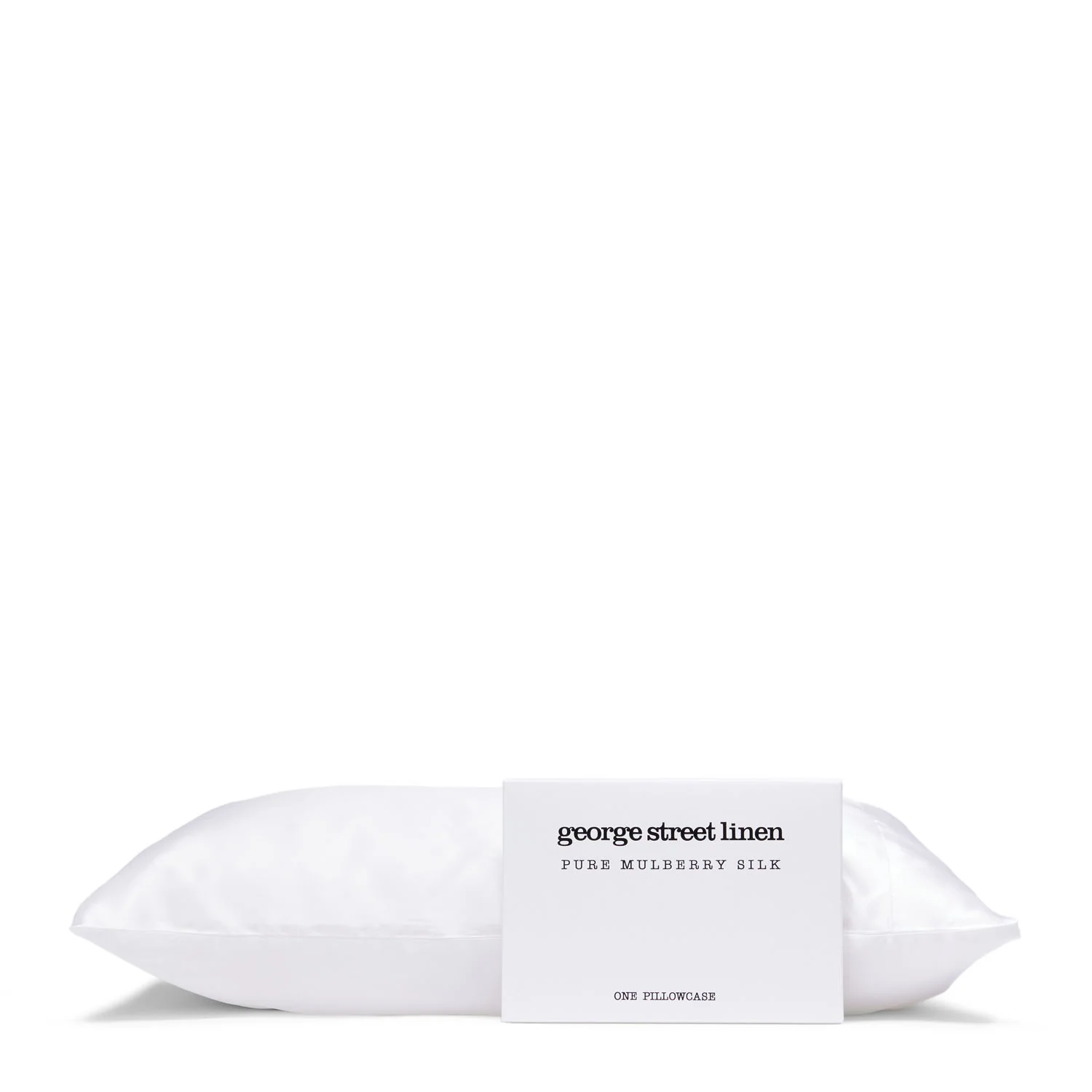 Mulberry Silk Pillowcase - Snow