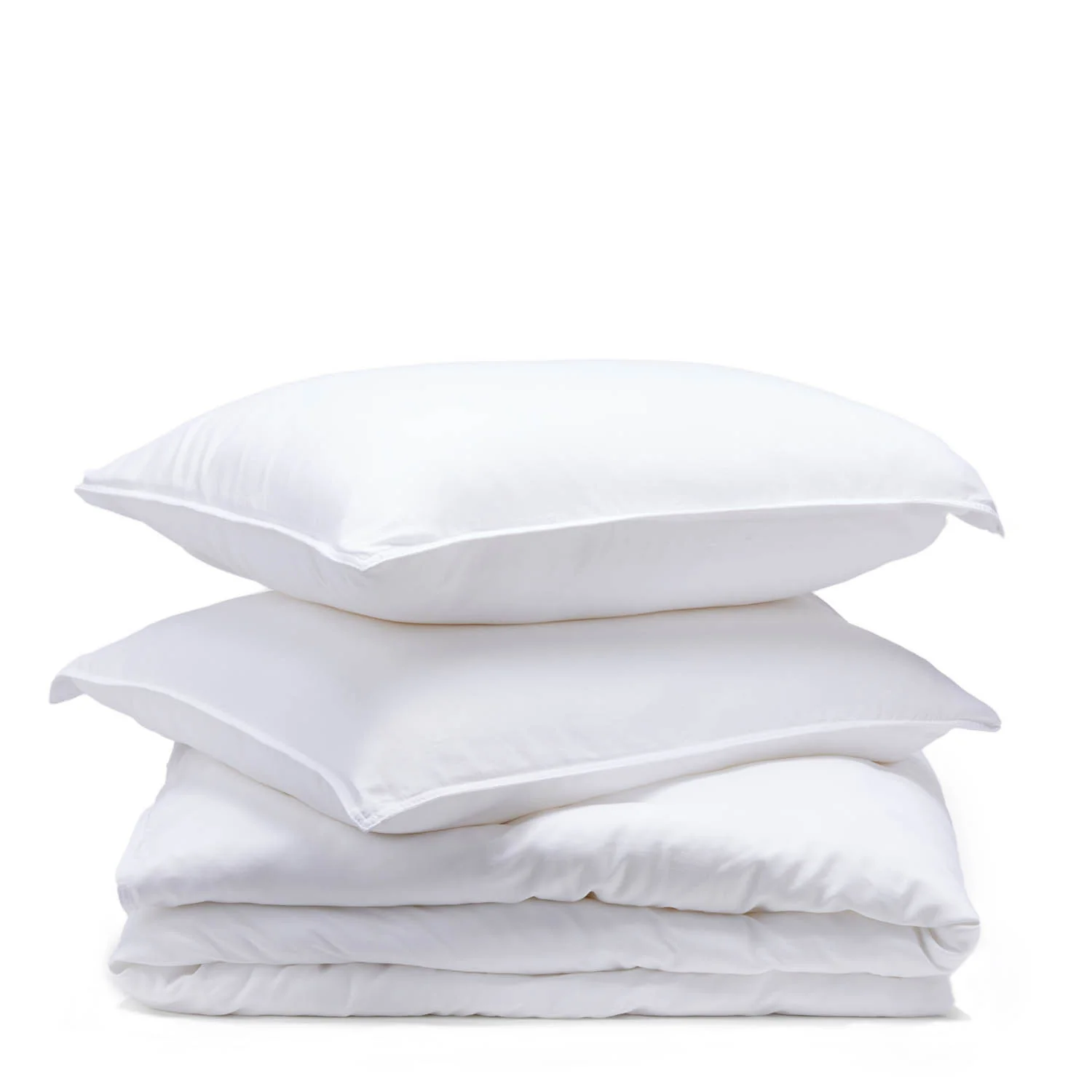 Bamboo Linen Duvet Cover Set - White