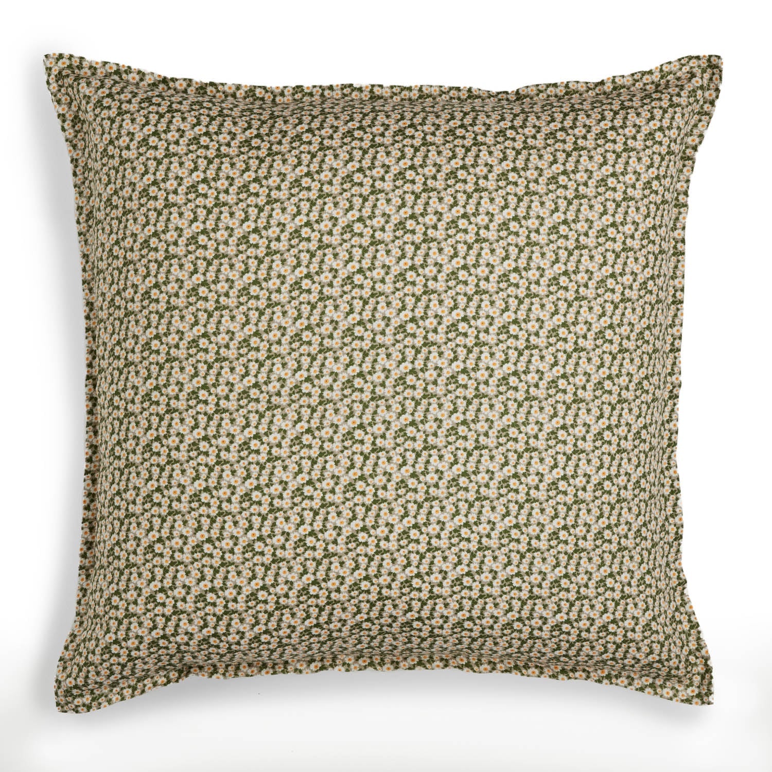 Pure Linen Forget-Me-Not Printed Euro Pillowcase  CLEARANCE  CLEARANCE