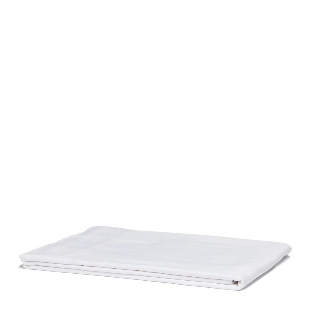 Bamboo Linen Flat Sheet - White