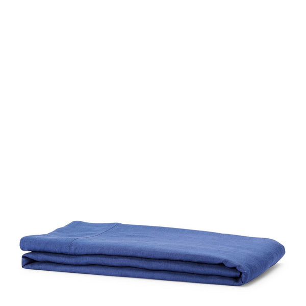 Pure Linen Flat Sheet - Cadet