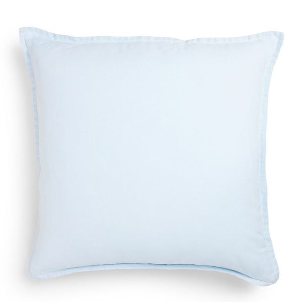 Pure Linen European Pillowcase -  Powder