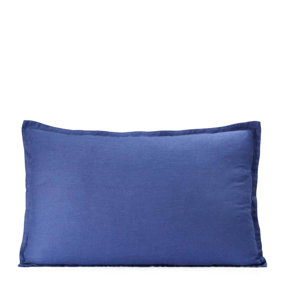 Pure Linen Cushion Cover - Cadet  CLEARANCE
