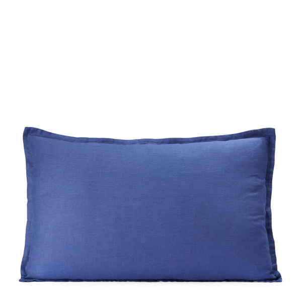 Pure Linen Cushion Cover - Cadet  CLEARANCE