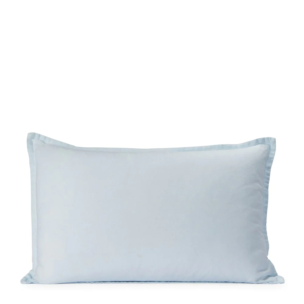 Pure Linen Cushion Cover - Powder  CLEARANCE