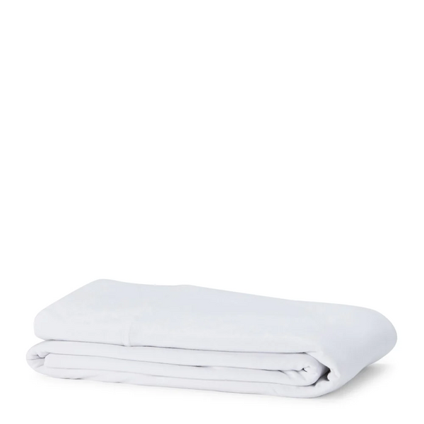 Cotton Jersey Flat sheet - White