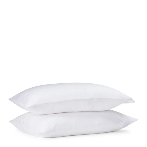 Cotton Jersey Pillowcase Pair - White