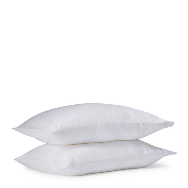 Soft Washed Cotton Pillowcase Pair - White