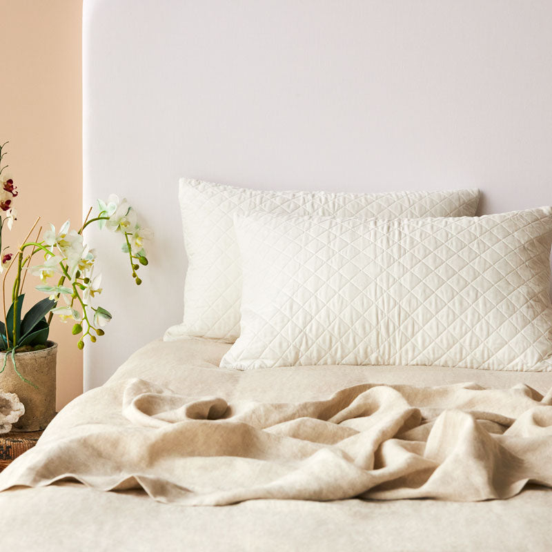 Cotton Quilted Standard Pillow Protector