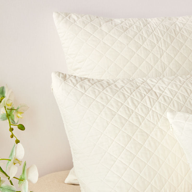 Cotton Quilted Standard Pillow Protector