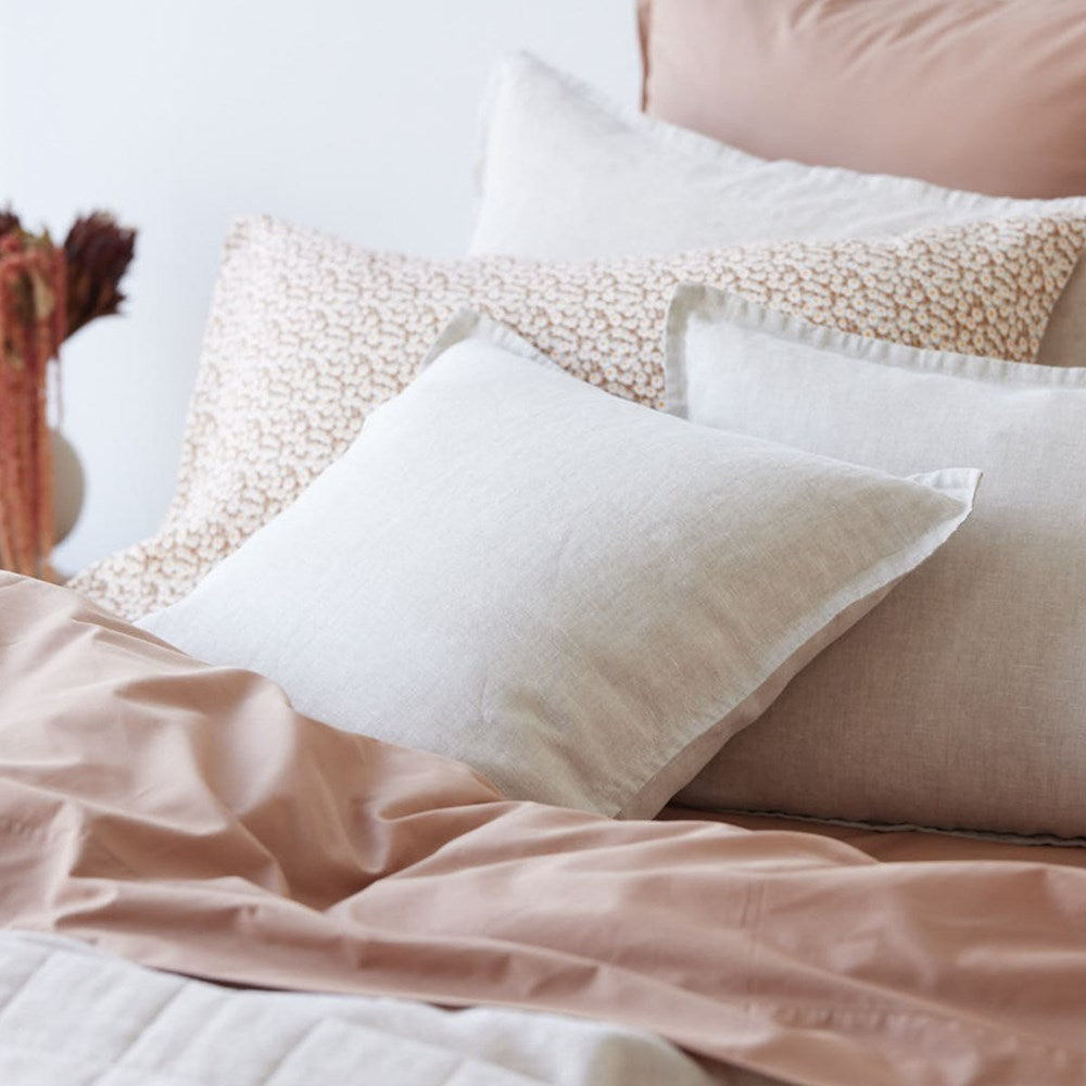 Pure Linen Cushion Cover - Natural  CLEARANCE