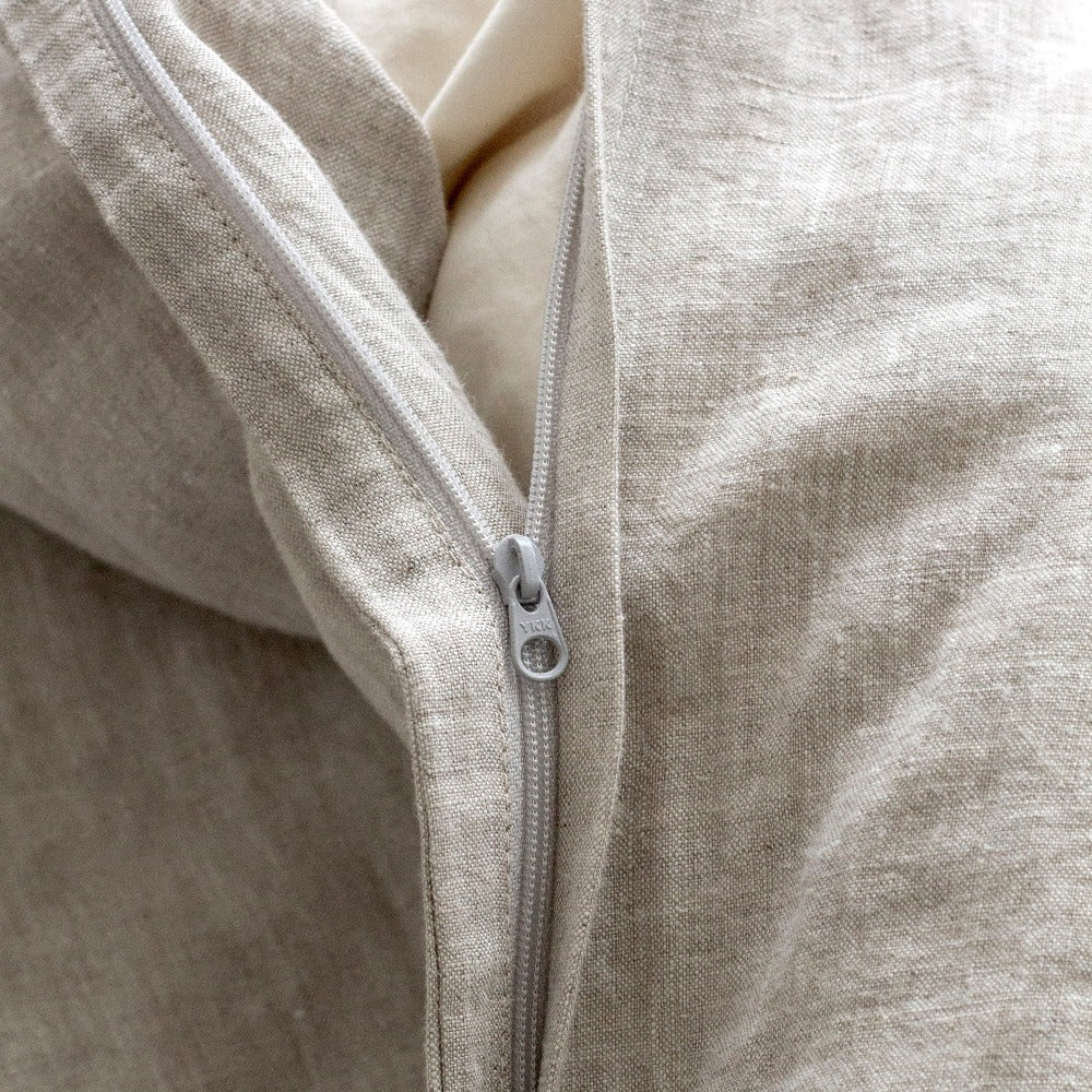 Pure Linen Duvet Cover Set - Natural
