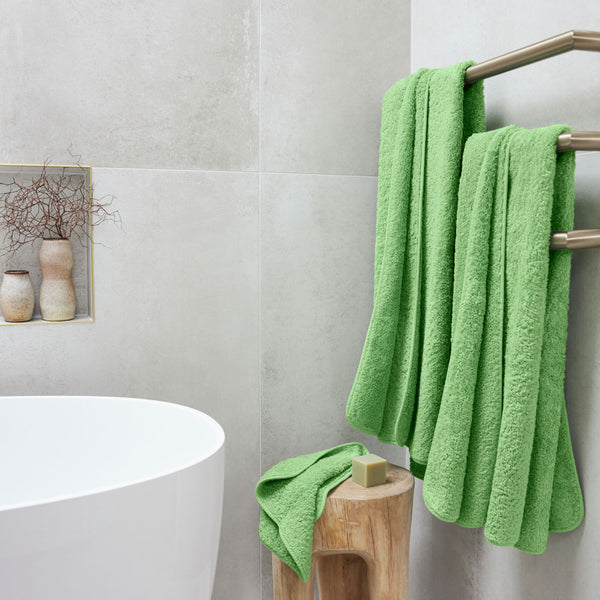 Super Pile Cotton Towel - Lime