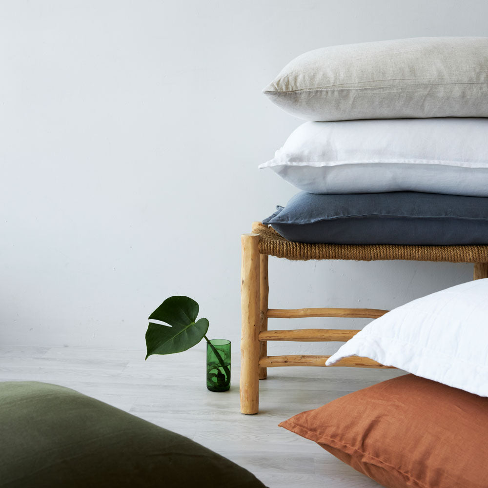 Pure Linen Duvet Cover Set - Natural