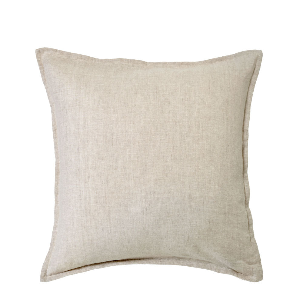 Pure Linen Euro Pillowcase - Natural