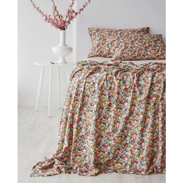 Thorpe Flat Sheet - Customization Made With Liberty Fabric