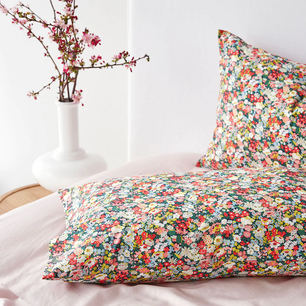 Thorpe Standard Pillowcase each - made with Liberty fabric