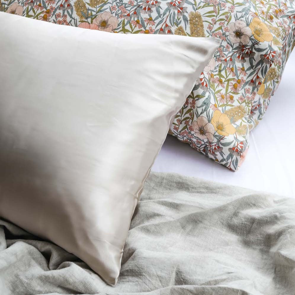 Mulberry Silk Pillowcase Each - Oyster