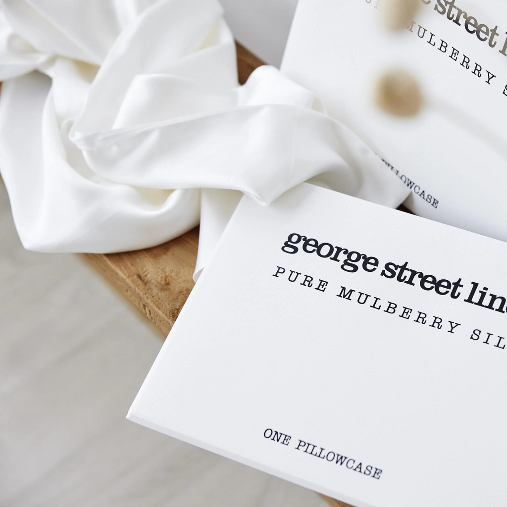 Mulberry Silk Pillowcase - Snow