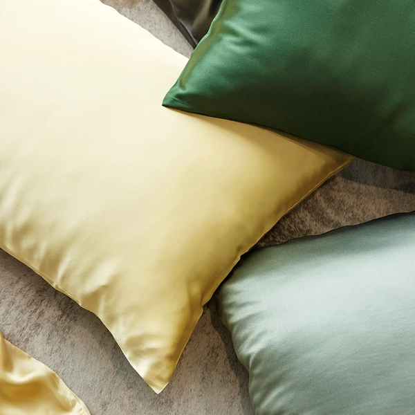 Mulberry Silk Pillowcase - Cornsilk