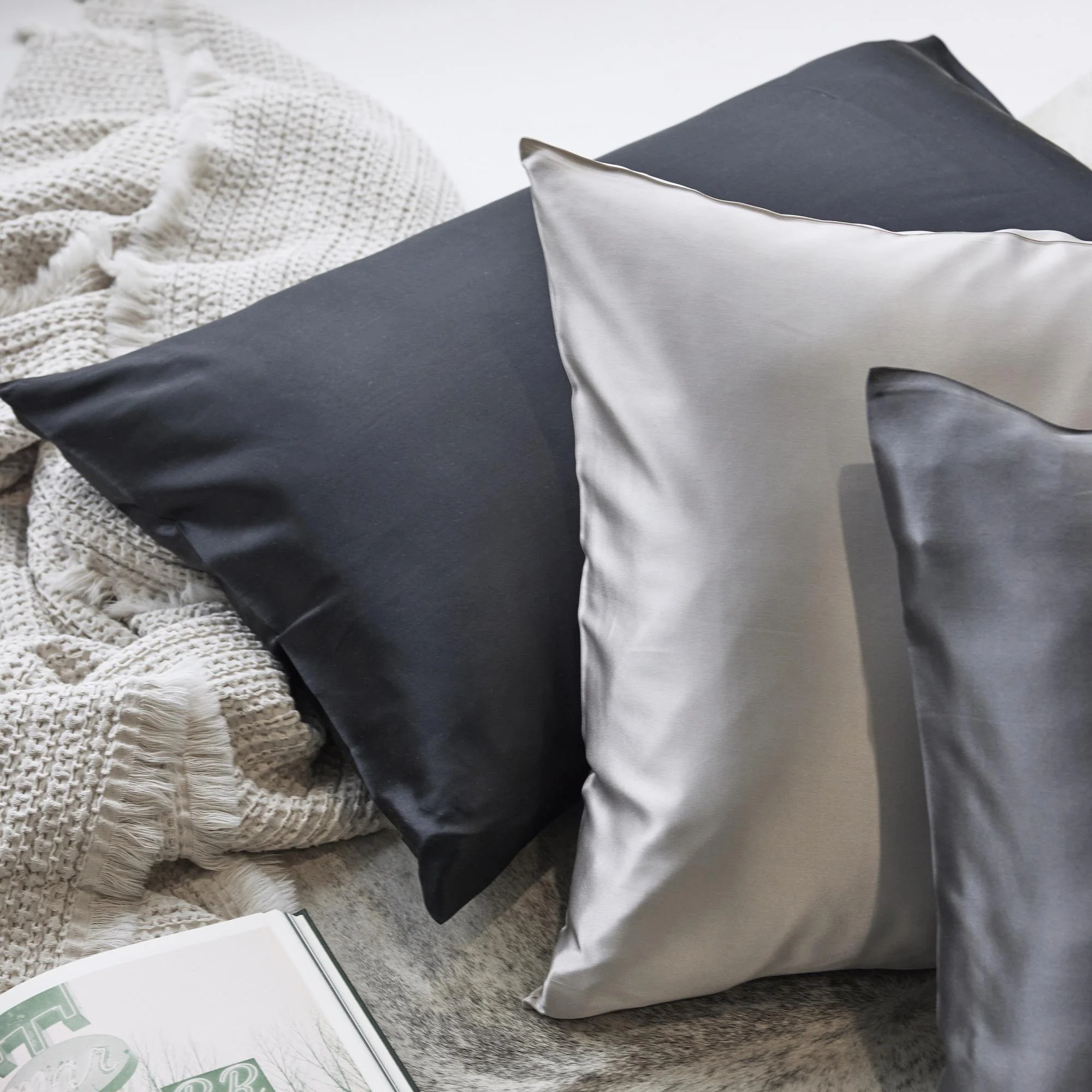 Mulberry Silk Pillowcase - Snow