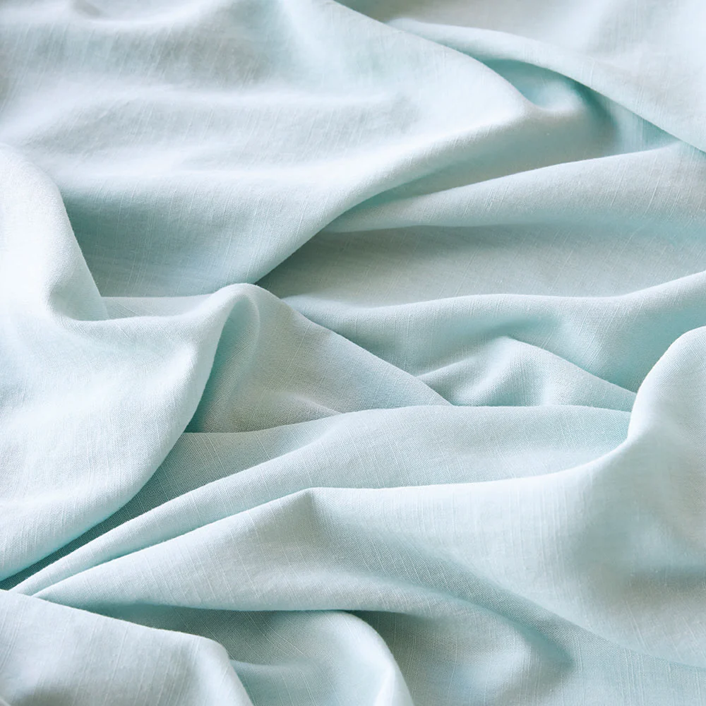 Bamboo Linen Flat Sheet - Haze CLEARANCE