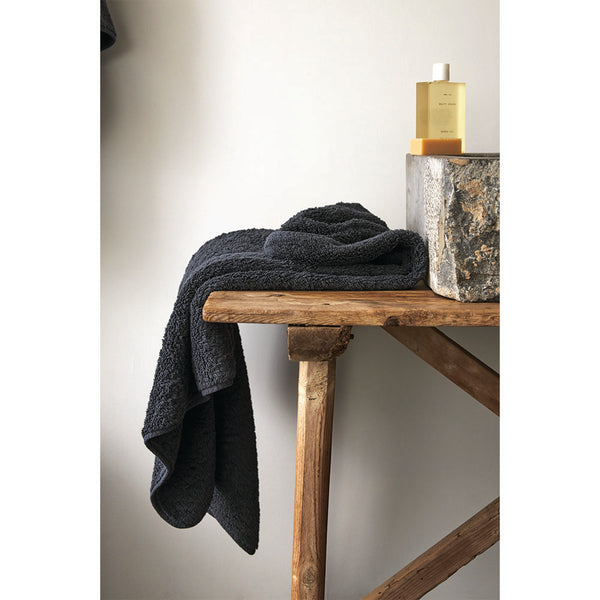 Super Pile Cotton Towel - Coal