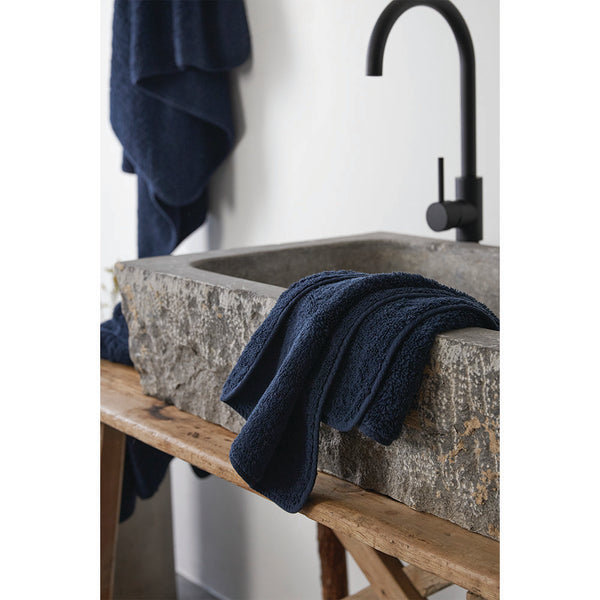 Super Pile Cotton Towel - Indigo  CLEARANCE  CLEARANCE