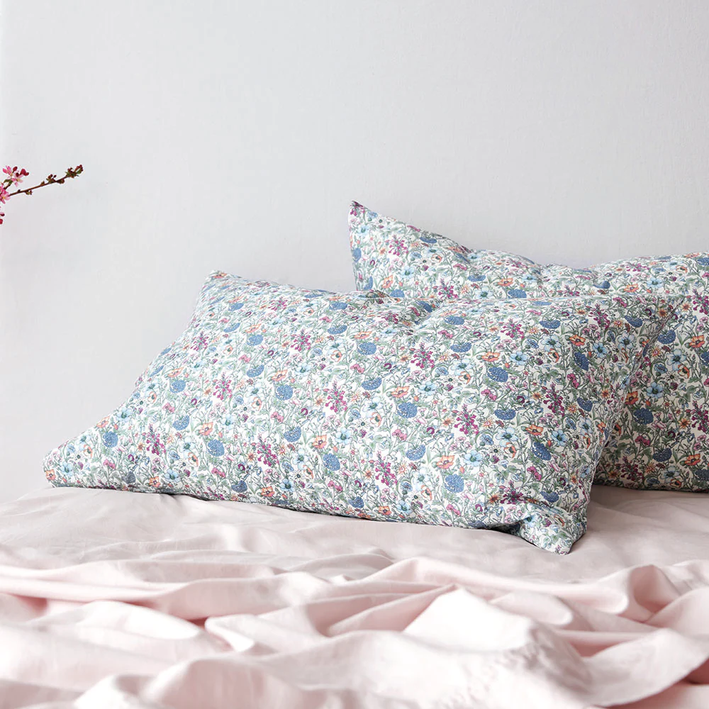 Rachel King Pillowcase - Customization Made With Liberty Fabric