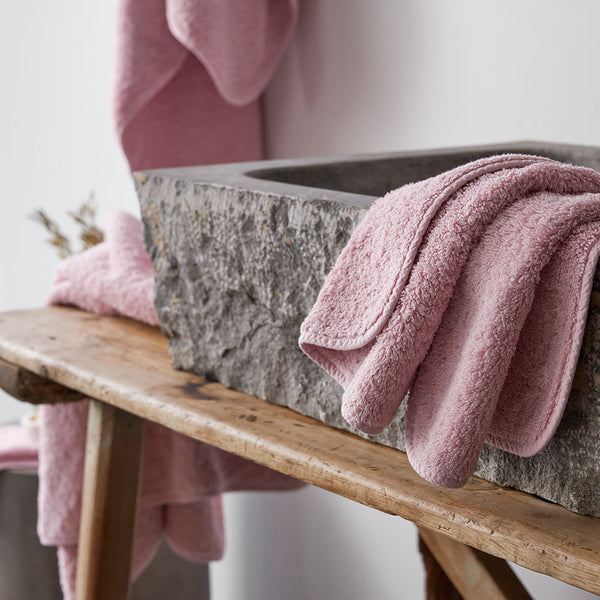 Super Pile Cotton Towel - Rose Pink